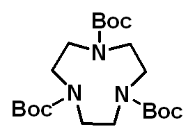 Chemical structure of 2-(1,4,7-Triazonan-1-yl)acetic acid