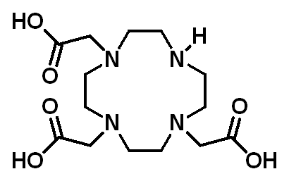 Chemical structure of Tri-tert-Butyl 1,4,7,10-tetraazacyclododecane-1,4,7-tricarboxylate