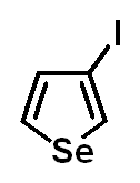 Chemical structure of Selenophene, 3-iodo-