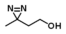 Chemical structure of 3-Azibutanol