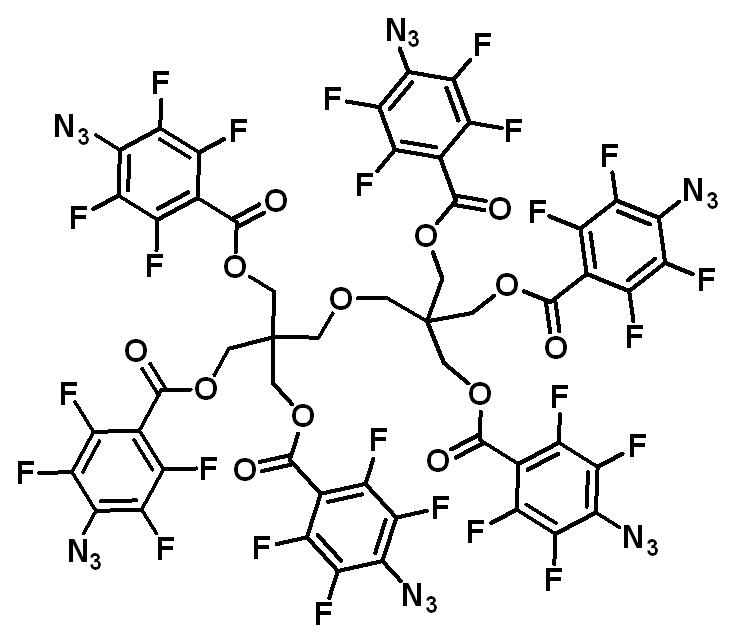 Chemical structure of Tetrafluorobenzoate)