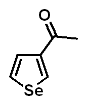 Chemical structure of 1-Selenophen-3-ylethanone