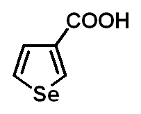 Chemical structure of Selenophene-3-carboxylic acid