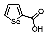 Chemical structure of Selenophene-3-carboxylic acid