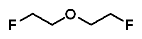 Chemical structure of 1-Fluoro-2-(2-fluoroethoxy)ethane
