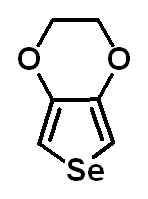 Chemical structure of 3,4-Ethylenedioxyselenophene