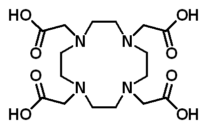 Chemical structure of Dota