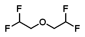 Chemical structure of Bis(2,2-difluoroethyl)ether