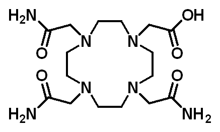 Chemical structure of Dotam-mono acid