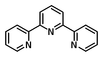 Chemical structure of 2,2':6',2''-Terpyridine