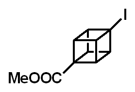 Chemical structure of Methyl 4-iodocubane-1-carboxylate