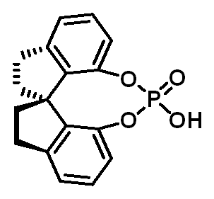 Chemical structure of (11aS)-10,11,12,13-Tetrahydro-5-hydroxy-5-oxide-diindeno[7,1-de:1',7'-fg][1,3,2]dioxaphosphocin