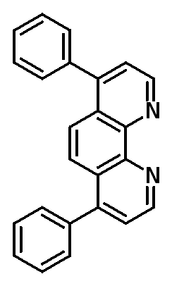 Chemical structure of 4,7-Diphenyl-1,10-phenanthroline