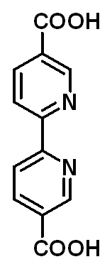 Chemical structure of (2,2'-Bipyridine)-5,5'-dicarboxylic acid