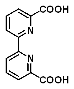 Chemical structure of (2,2'-Bipyridine)-5,5'-dicarboxylic acid