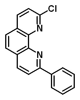 Chemical structure of 2-Chloro-9-phenyl-1,10-phenanthroline