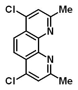 Chemical structure of 4,7-Dichloro-2,9-dimethyl-1,10-phenanthroline