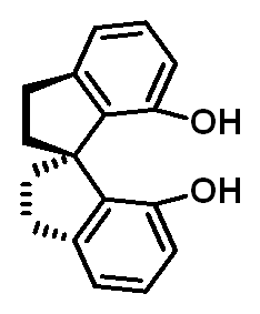 Chemical structure of (R)-SPINOL