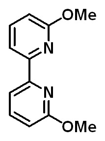 Chemical structure of 6,6'-Dimethoxy-2,2'-bipyridine