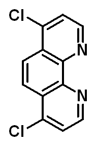 Chemical structure of 4,7-Dichloro-1,10-phenanthroline