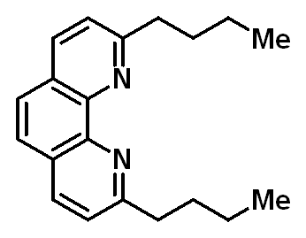 Chemical structure of 2,9-Dibutyl-1,10-phenanthroline