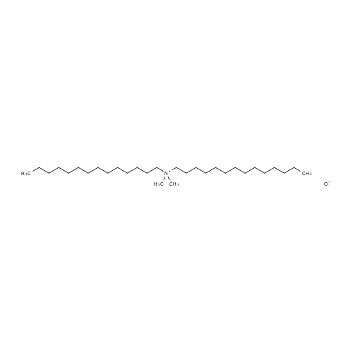 Chemical structure of N,N-Dimethyl-N-tetradecyltetradecan-1-aminium chloride