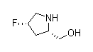 Chemical structure of [(2S,4S)-4-Fluoropyrrolidin-2-yl]methanol