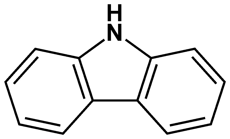 Chemical structure of Carbazole