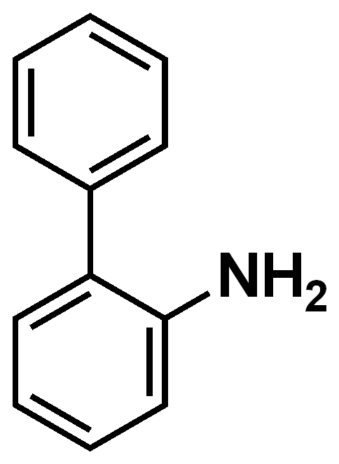 Chemical structure of 2-Aminodiphenyl