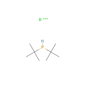Chemical structure of Borane di(tert-butyl)phosphine complex