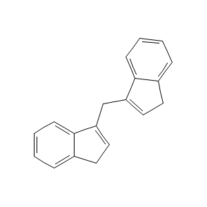 Chemical structure of Di(1H-inden-3-yl)methane