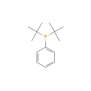 Chemical structure of Di-tert-butylphenylphosphine