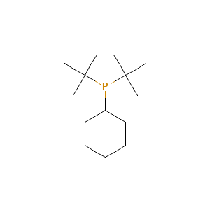 Chemical structure of Cyclohexyldi-t-butylphosphine