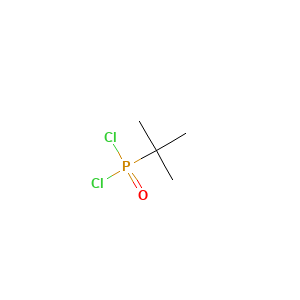Chemical structure of tert-Butylphosphonic dichloride
